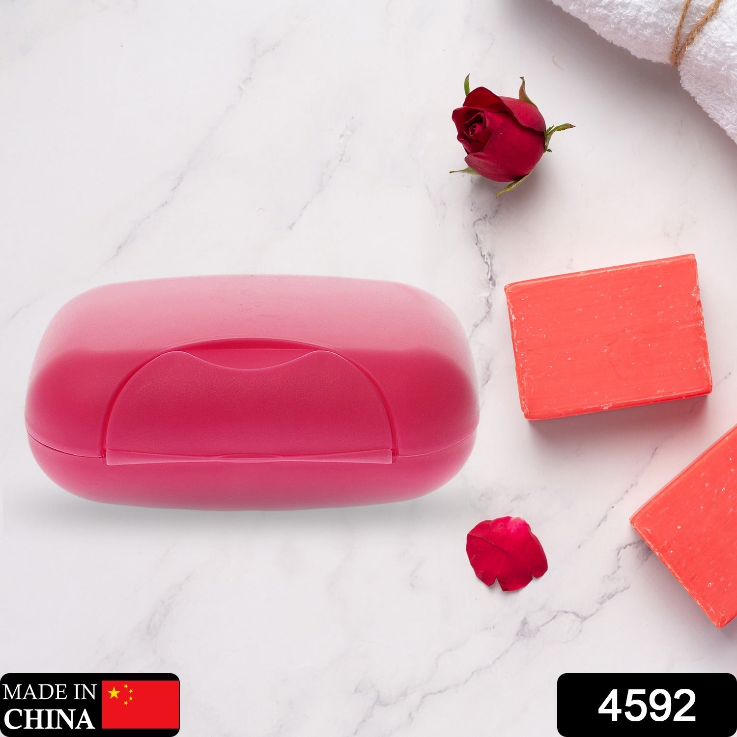 4592 Travel Soap Case Box Plastic Soap Box With Cover Waterproof Leakproof Soap Dish For Bathroom & Travel Use (1Pc) 4592 Travel Soap Case Box Plastic Soap Box With Cover Waterproof Leakproof Soap Dish For Bathroom & Travel Use (1Pc)